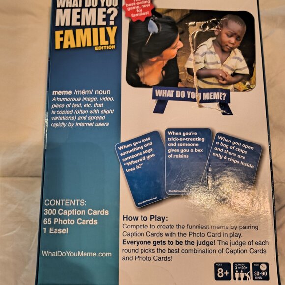 What Do You Meme? Family Edition - Like New & Complete! - Picture 2 of 2